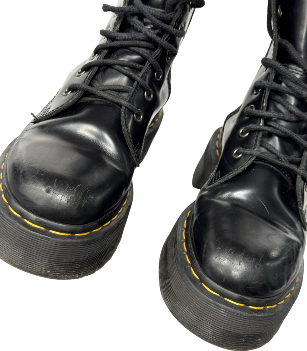 Dr Martens Black Leather 8-hole Boots UK 5 EU 38 👠