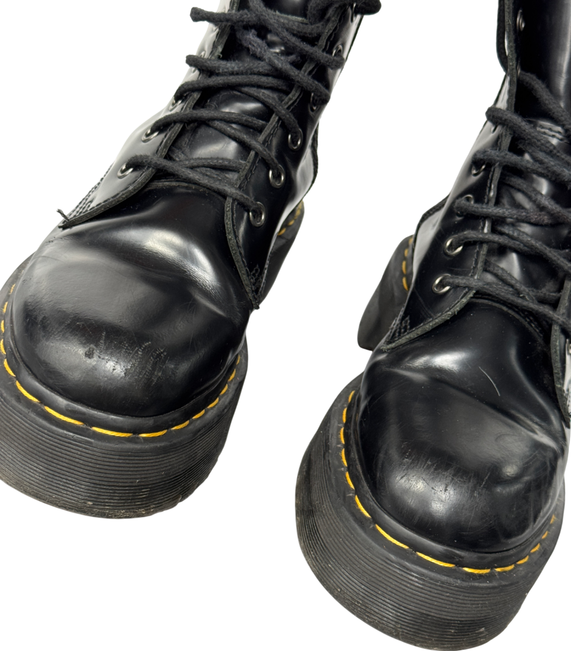 Dr Martens Black Leather 8-hole Boots UK 5 EU 38 👠