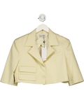 My Best Friend Beige Tyson Cropped Jacket UK 10