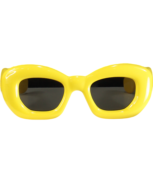 Loewe Yellow Inflated Cat-eye Sunglasses