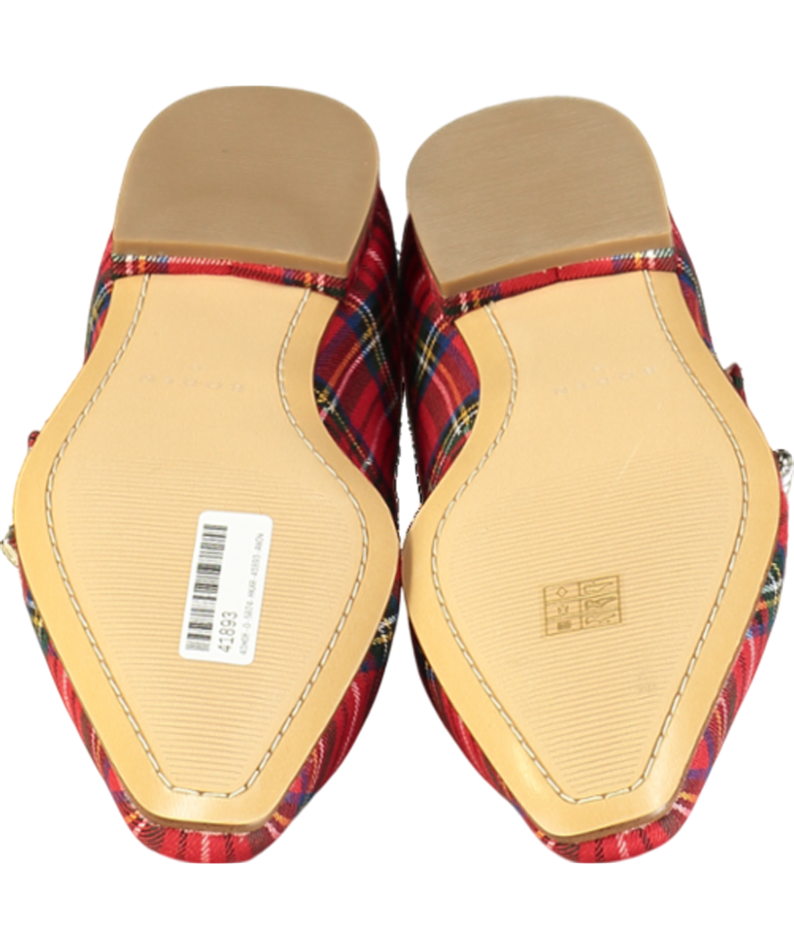 Boden Red Vic Chisel Toe Mary Janes UK 8 EU 41 👠