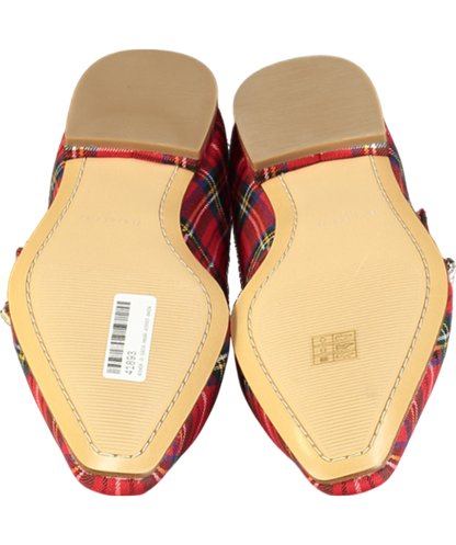 Boden Red Vic Chisel Toe Mary Janes UK 8 EU 41 👠