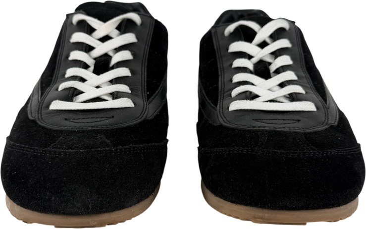 COS Black Minimal Suede Trainers UK 6 EU 39 👠