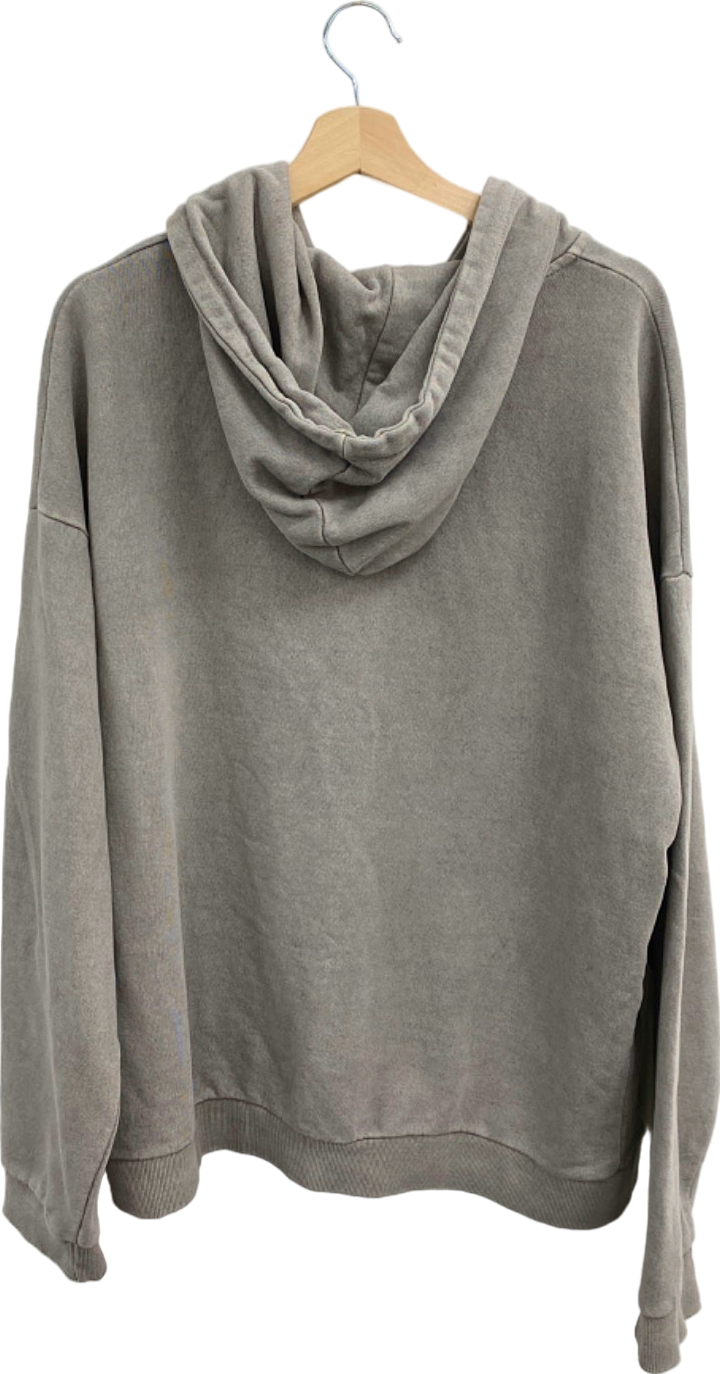 Wit and Wonder Grey Zip-Up Hoodie UK M