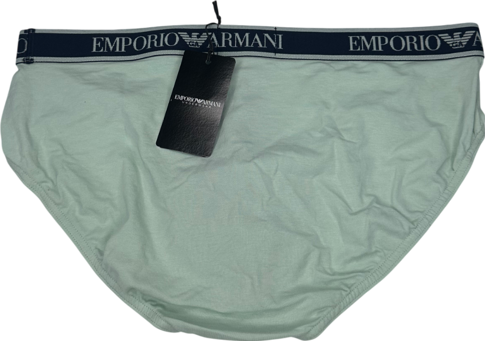 Emporio Armani Green Briefs UK L