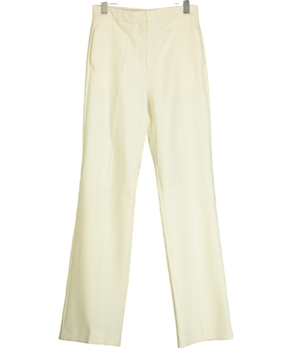 Remain Birger Christensen Cream Straight Leg Smart Trouser UK S