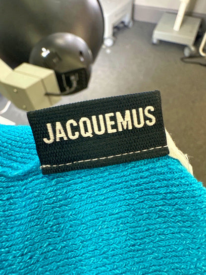 Jacquemus Blue Spalina Knit Top UK 8