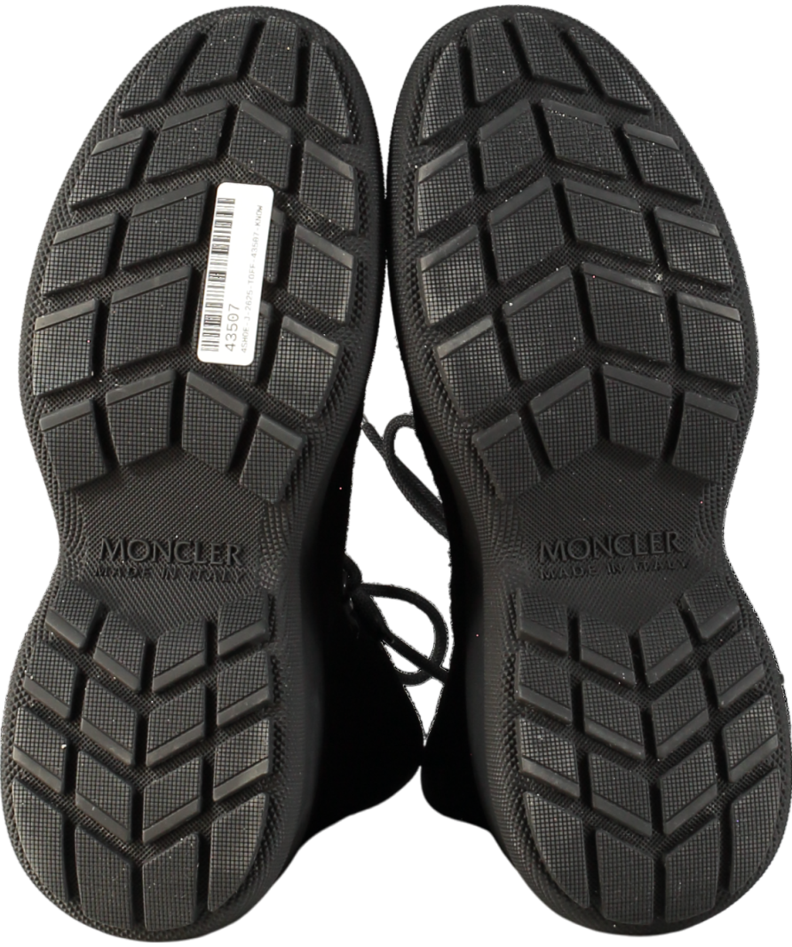 Moncler Black Resile Trek Water Resistant Ankle Boots UK 5 EU 38 👠