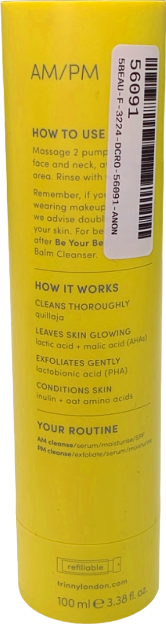 TRINNY LONDON Better Off AHA/PHA Gel Cleanser 100 ml