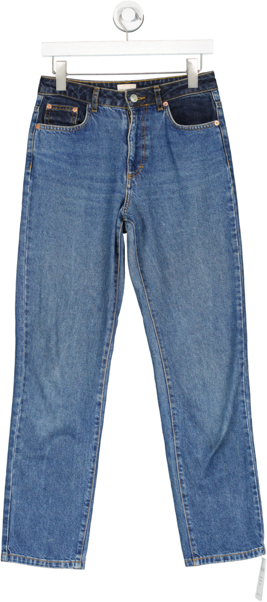 French Connection Blue Straight Leg Jeans UK 8