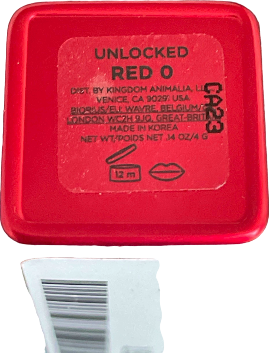 HOURGLASS UNLOCKED SOFT MATTE LIPSTICK 4G Red O 4g