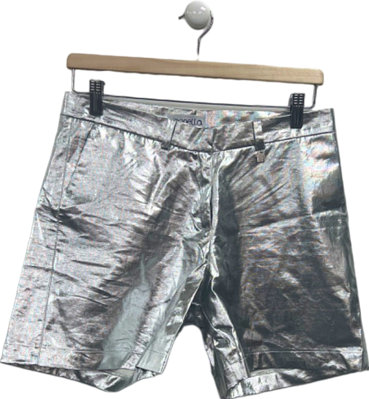 Simonetta Silver Metallic Shorts 14+