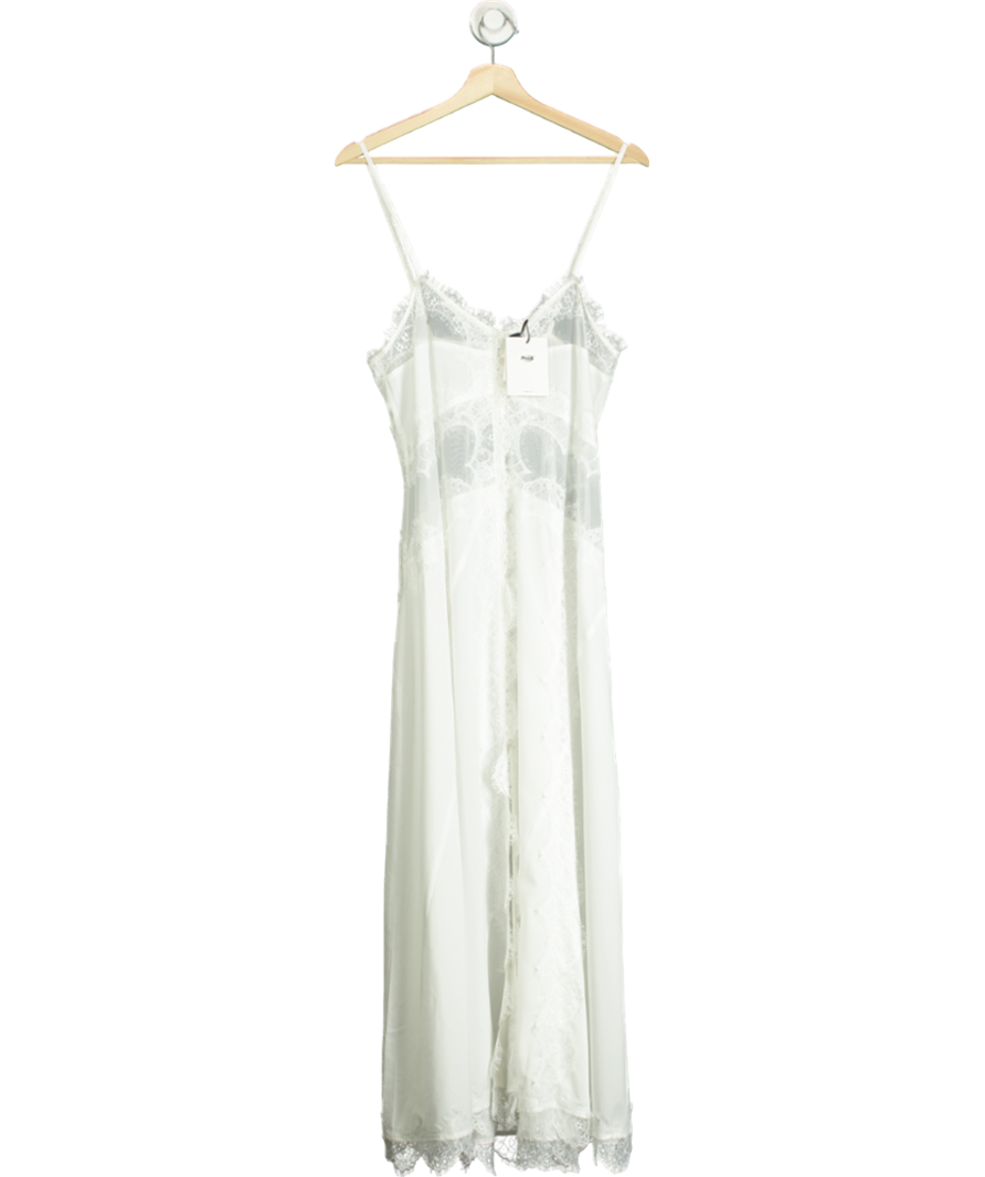 PROD White Convertible Lace Camisole Dress UK M