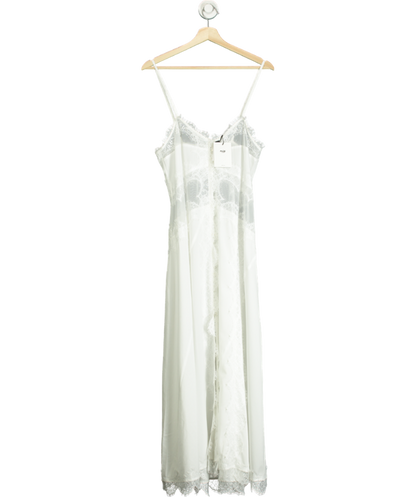 PROD White Convertible Lace Camisole Dress UK M