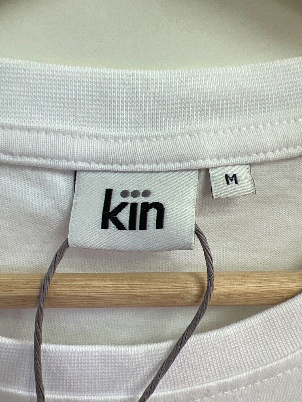 Kin White Logo Tee M