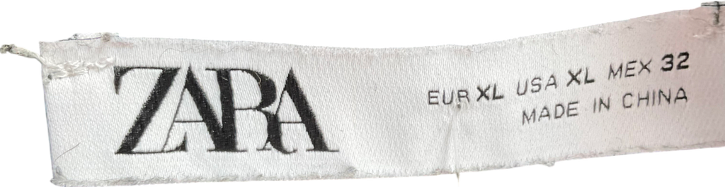 ZARA Grey Soft Knit Jumper UK XL