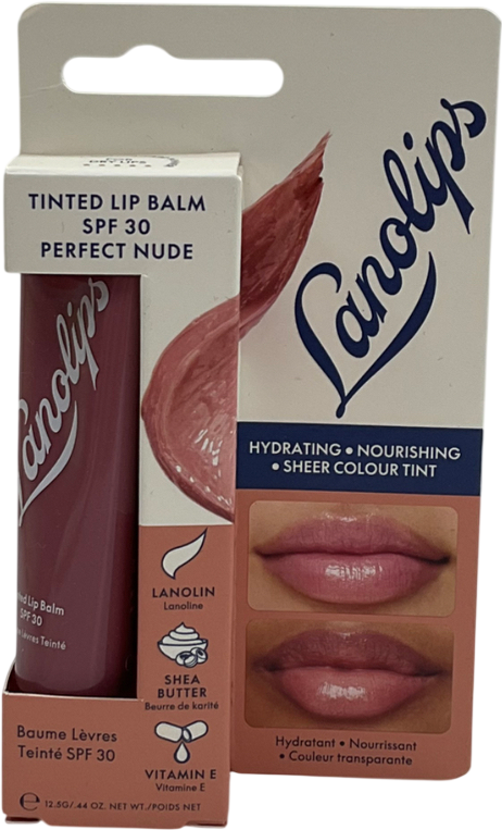 Lano Lips Tinted Lip Balm Perfect Nude 12.5g