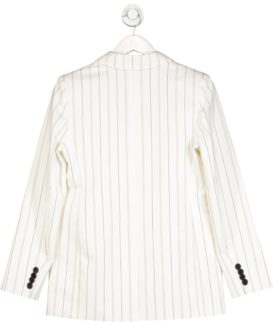 ME + EM Cream The Useful Multi Stripe Blazer UK 8