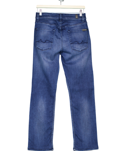 7 For All Mankind Dark Blue Slimmy Stretch Jeans W29