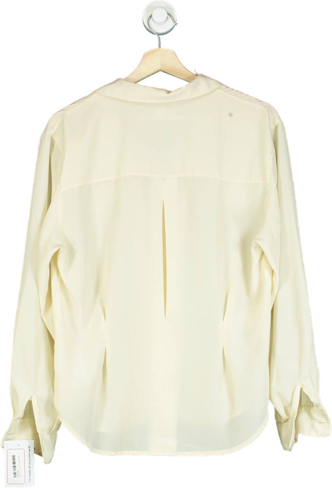 Christian Dior Cream Vintage Chemises Blouse UK 10
