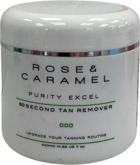 Rose & caramel Purity Excel 60 Second Tan Remover 440ml