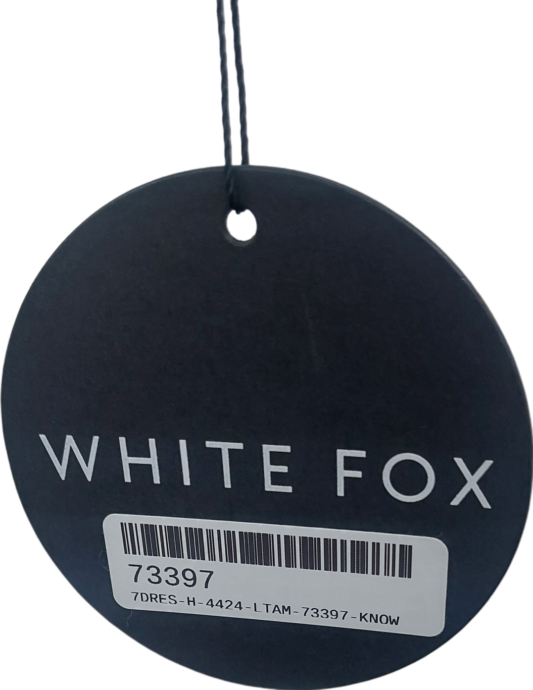 White Fox White This Just In Long Sleeve Mini Dress UK XS