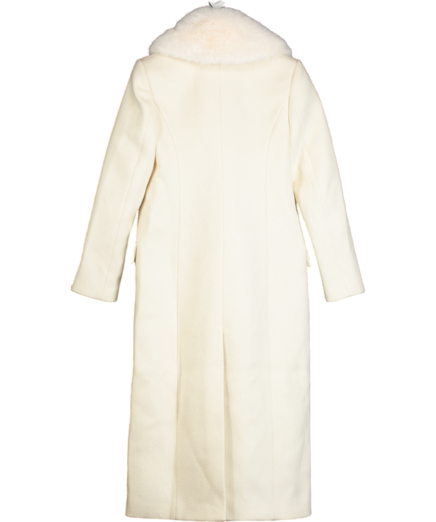 Rebecca Vallance White Biera Coat UK 8