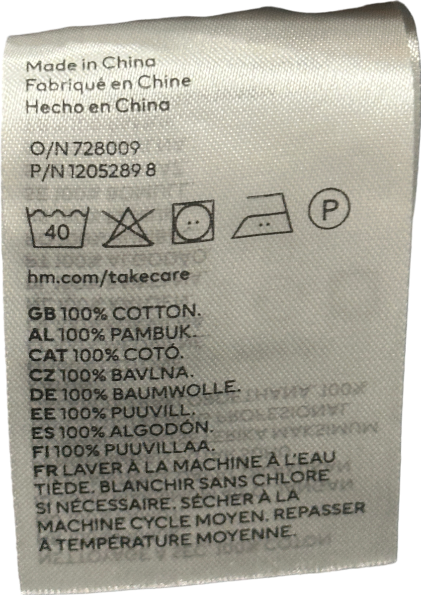 H&M Blue Denim Jacket EU 40