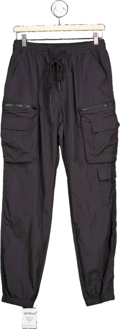 Standard Cloth Black Utility Cargo Trousers M