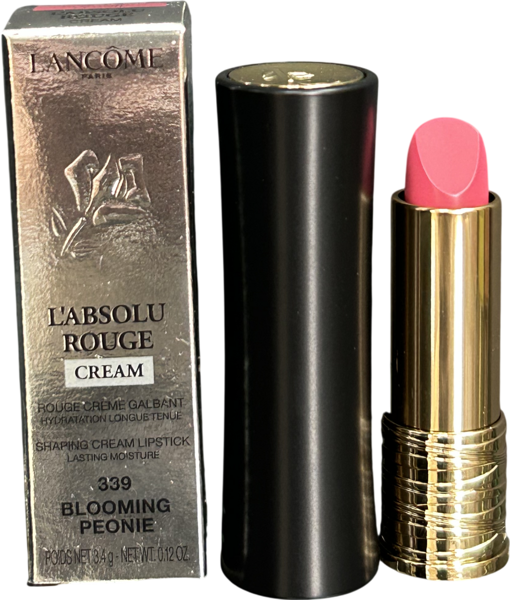 Lancome L'absolu Rouge Cream Lipstick 339 Blooming Peonie 3.4g