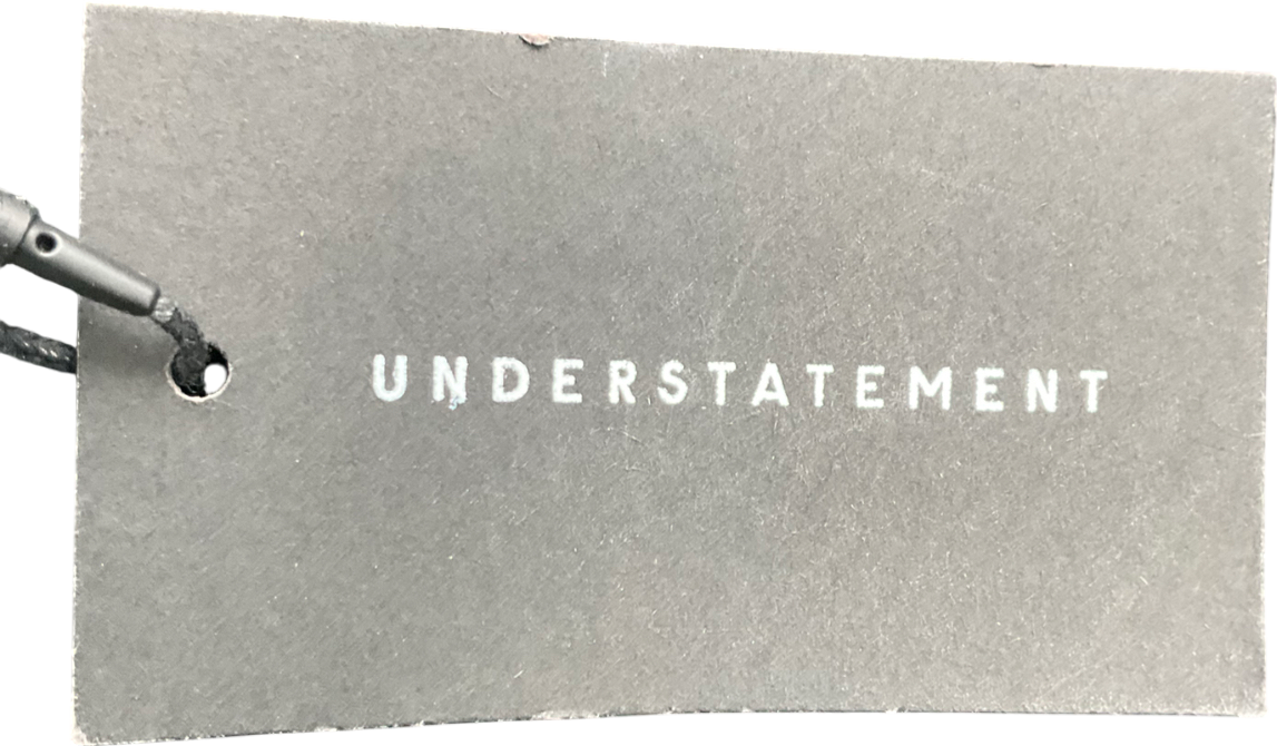 Understatement Black Micro Balconette Bra UK M