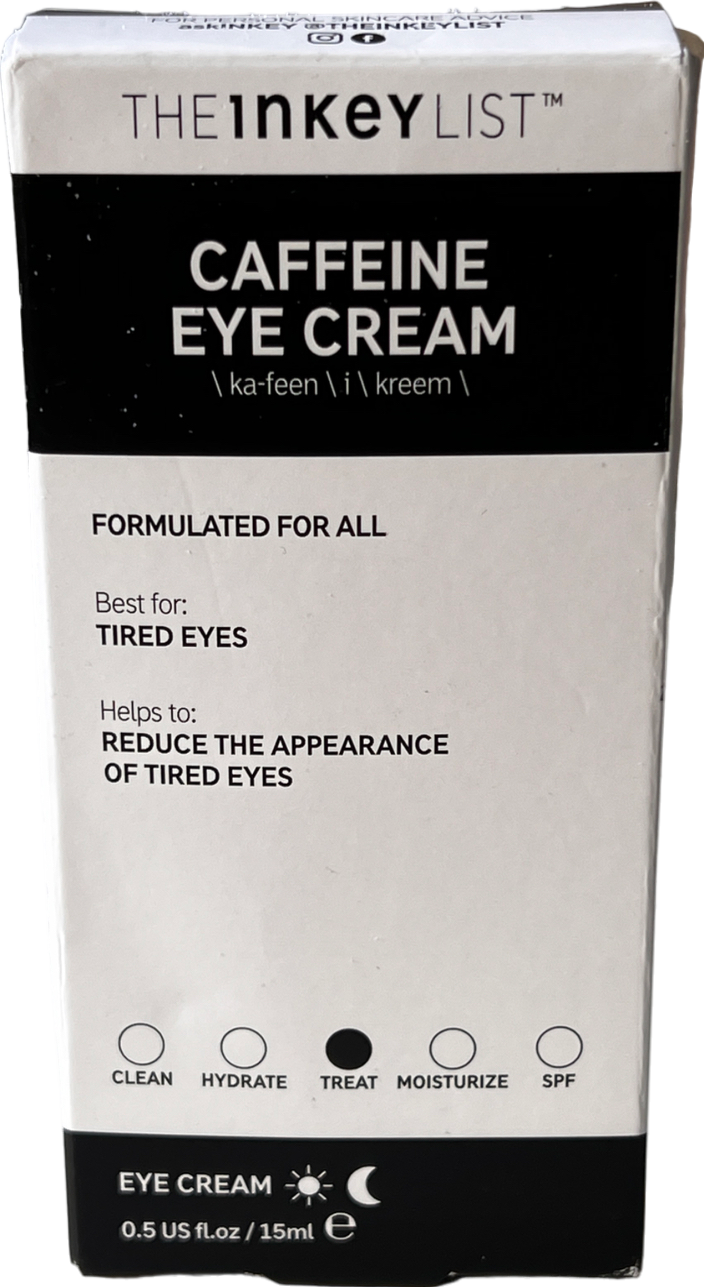 The Inkey List Caffeine Eye Cream 15ml