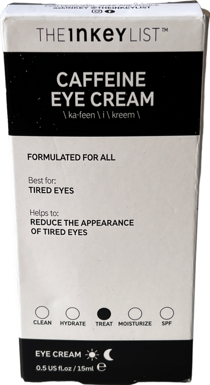 The Inkey List Caffeine Eye Cream 15ml