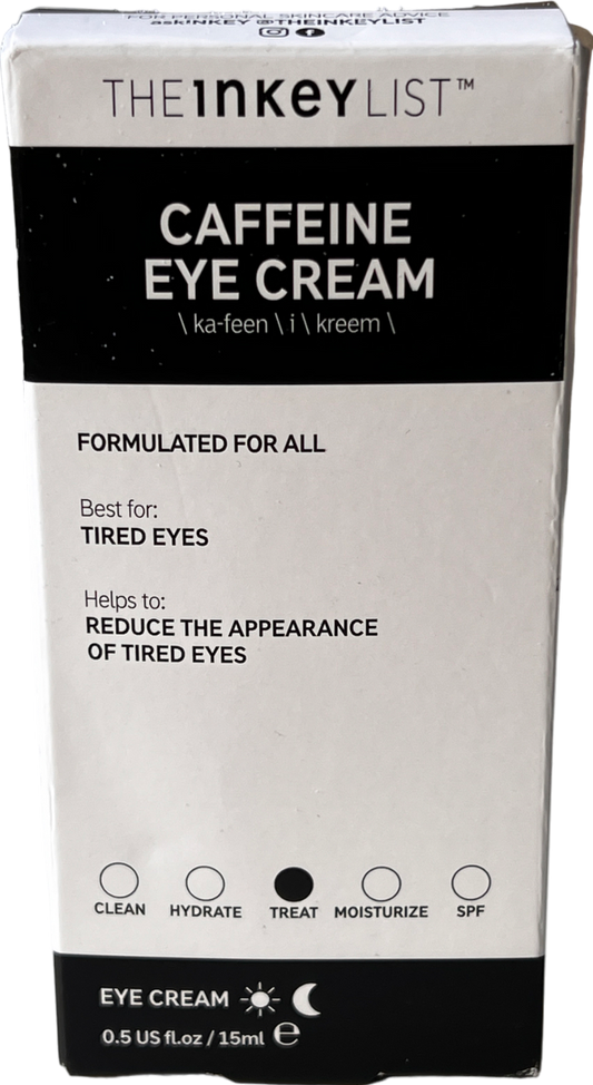 The Inkey List Caffeine Eye Cream 15ml