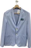 Zara Man Light Blue Blazer EU 52 UK 42" Chest