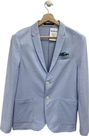 Zara Man Light Blue Blazer EU 52 UK 42" Chest