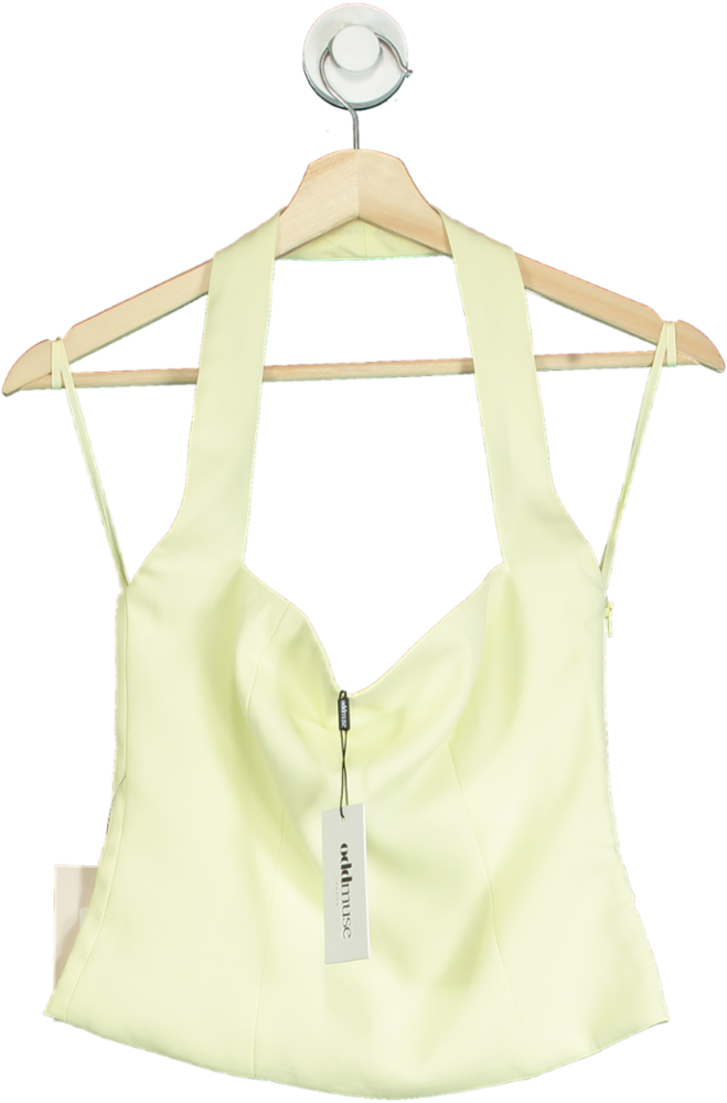 The Ultimate Muse Lime Halter Top S