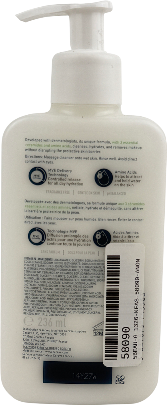 Cerave Hydrating Cream-to-foam Cleanser 236ml