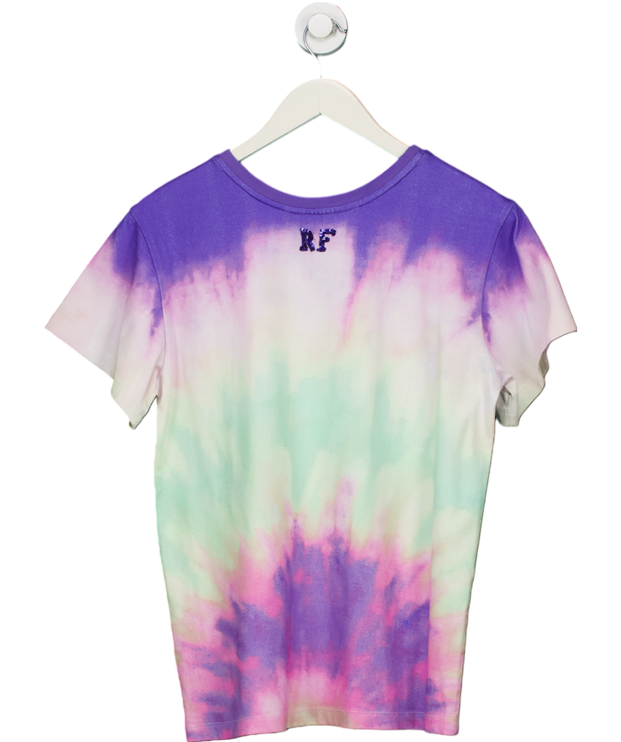 Retrofete Purple Tie-dye T-shirt UK S