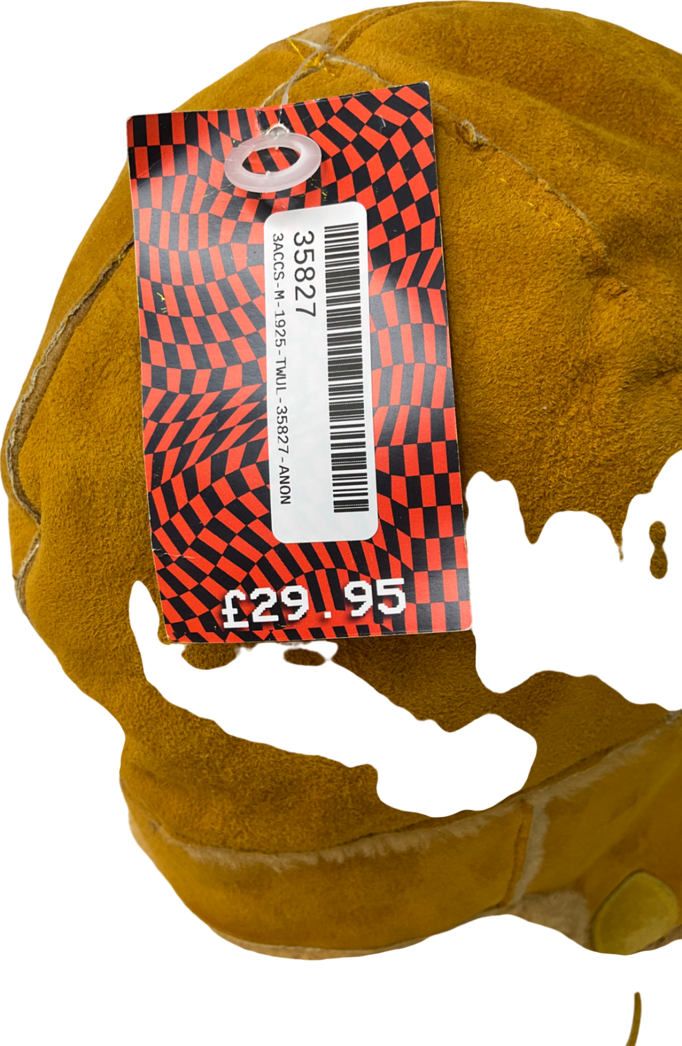 goldsmith Yellow Vintage Sheepskin trapper Hat