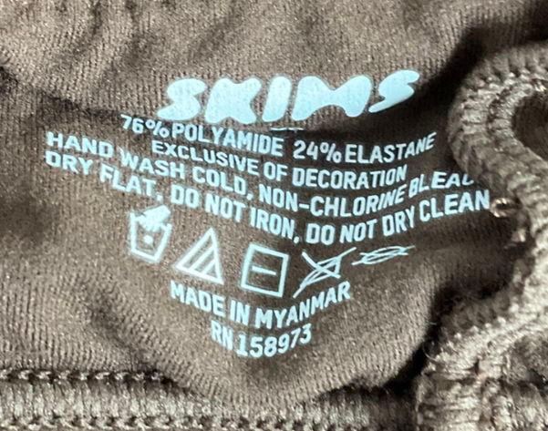 SKIMS Brown Back Smoothing Scoop Bralette - Cocoa UK XS