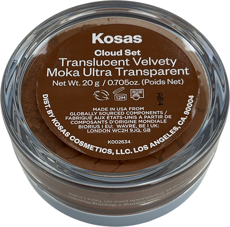 Kosas Cloud Set - Translucent Loose Setting + Blurring Powder Ultra Sheer Mocha 20g