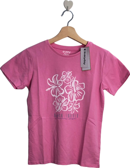 Everyday Pink Floral Print T-Shirt UK 12 Years