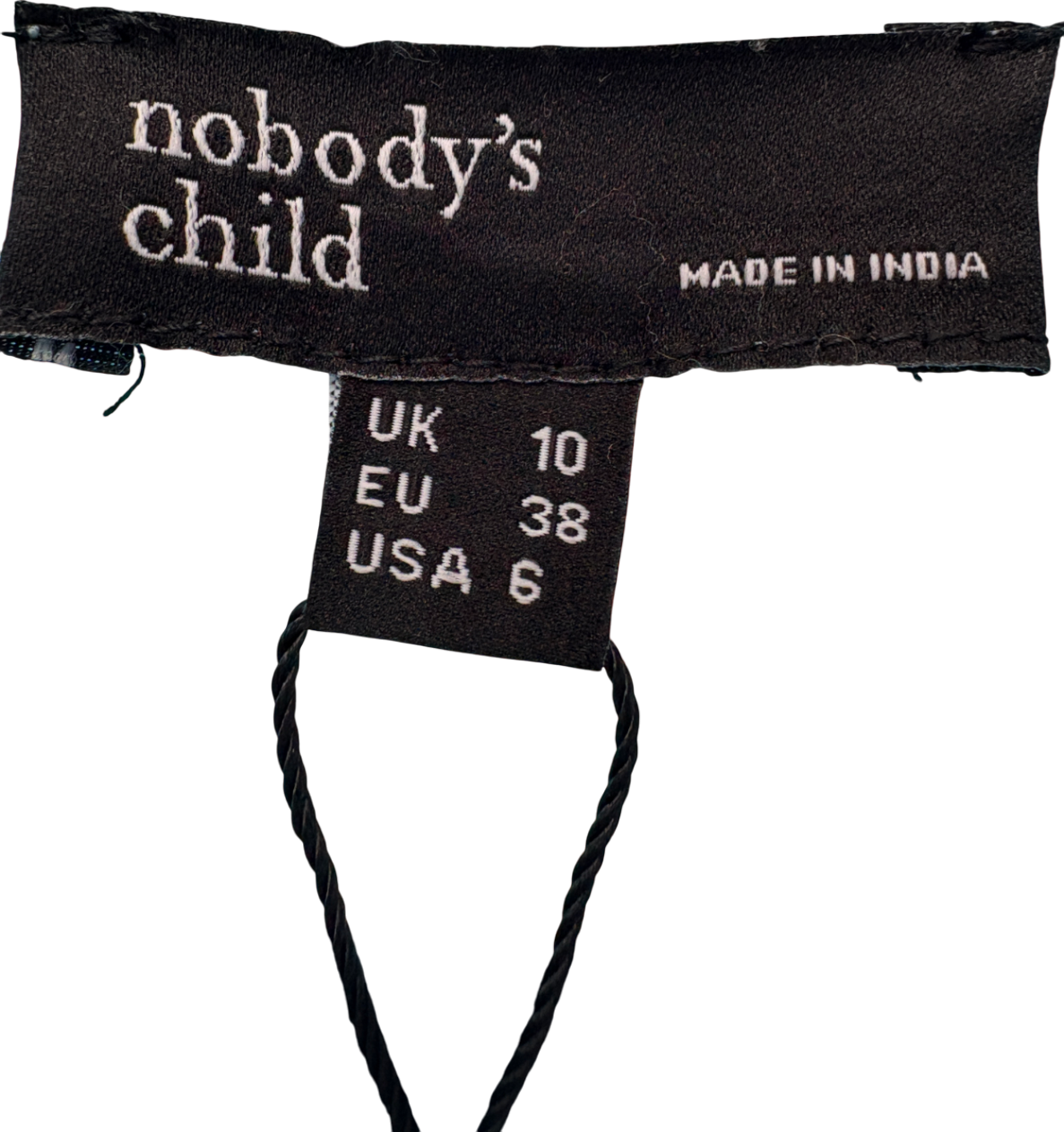 Nobody's Child Blue Starlight Gingham Midi Dress UK 10