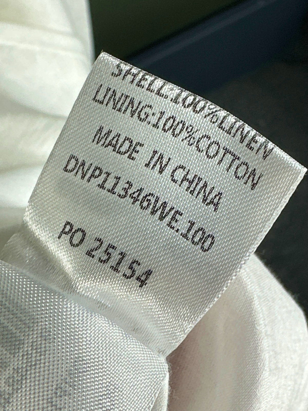 DISSH White and Black Hazel Lace & Linen Maxi Dress UK 10