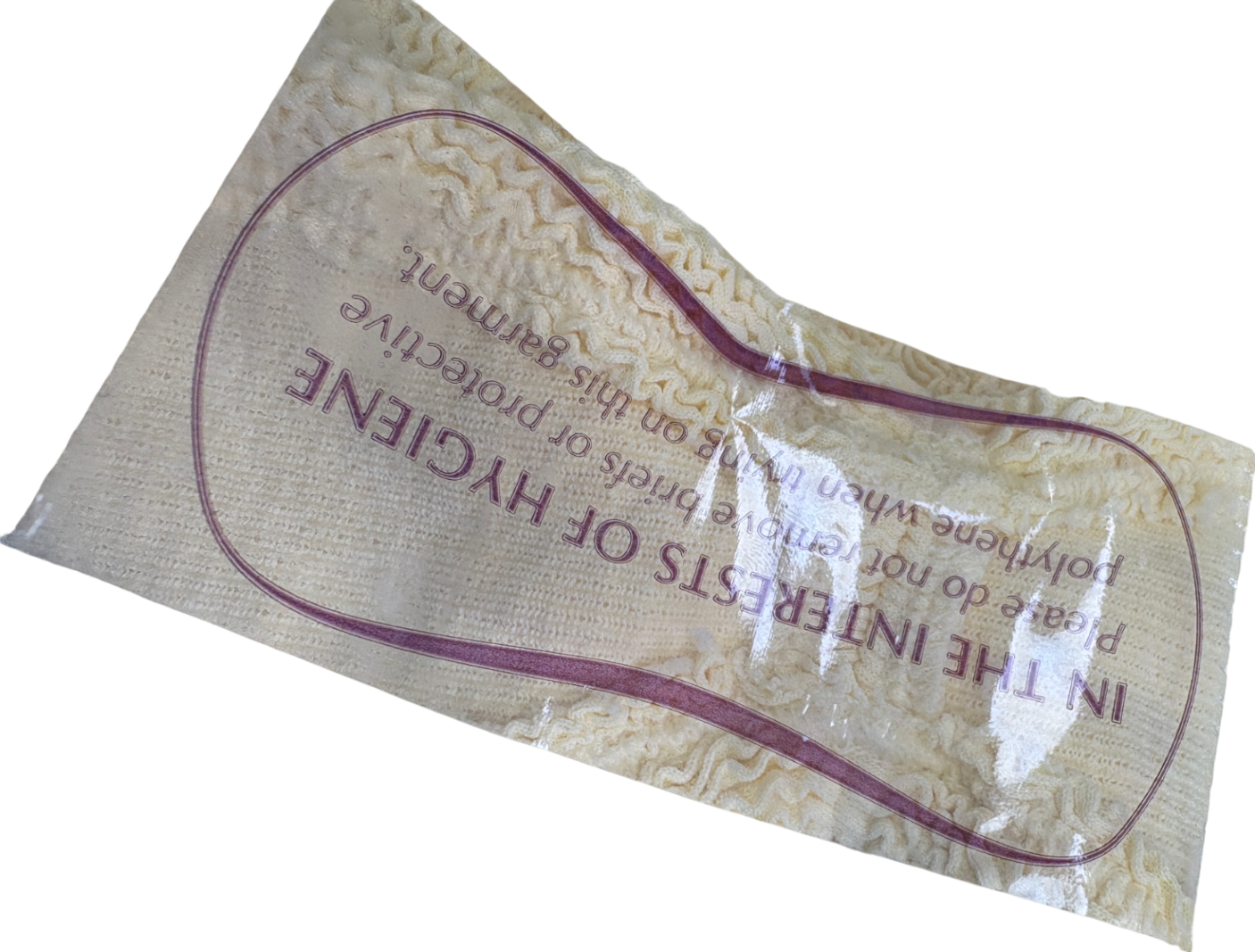 Hunza G Yellow Seersucker Swimsuit UK One Size