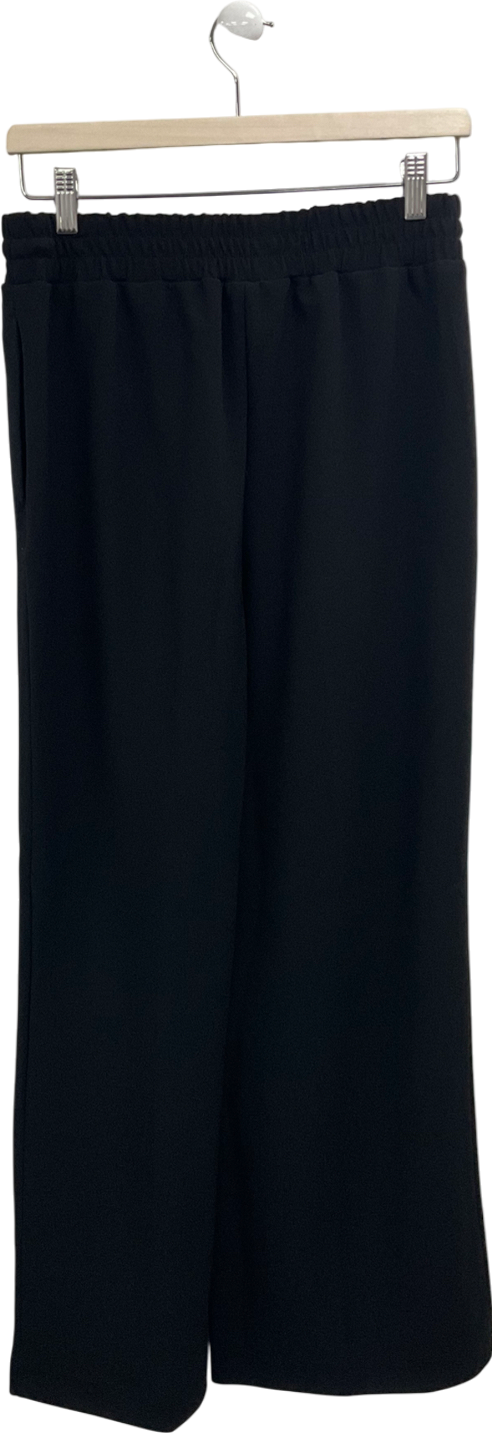 New Look Black Jogger Wide Leg Trouser UK 10
