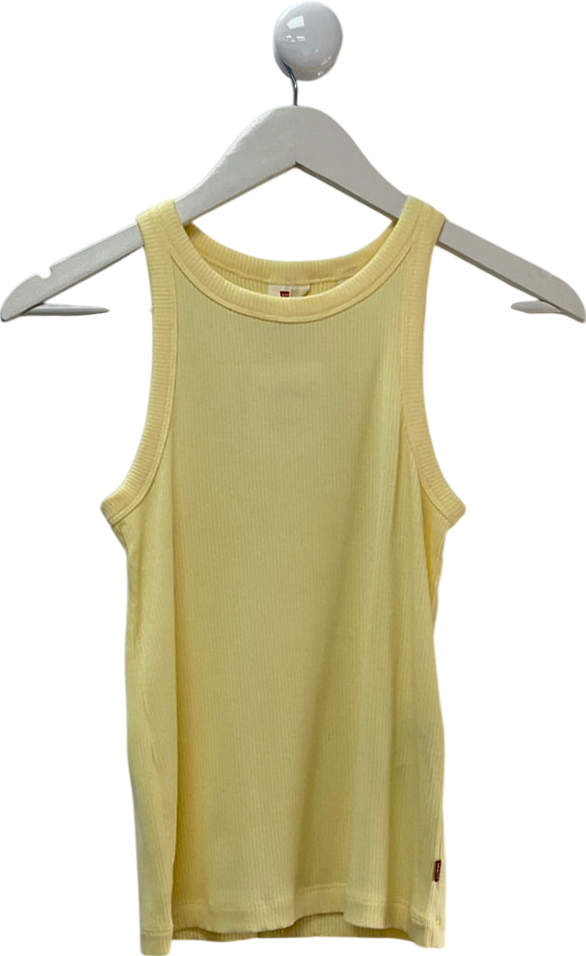 levis Yellow Dreamy Tank Top UK XS