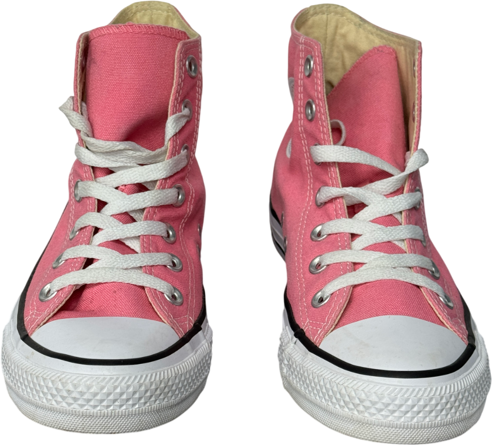 Converse All Star Hi Top Trainers In Pink UK 6 EU 39 👠