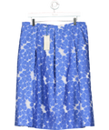 Hobbs Blue Bluebelle Henriette Midi Skirt UK 16